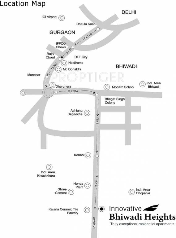 Images for Location Plan of Innovative Bhiwadi Heights