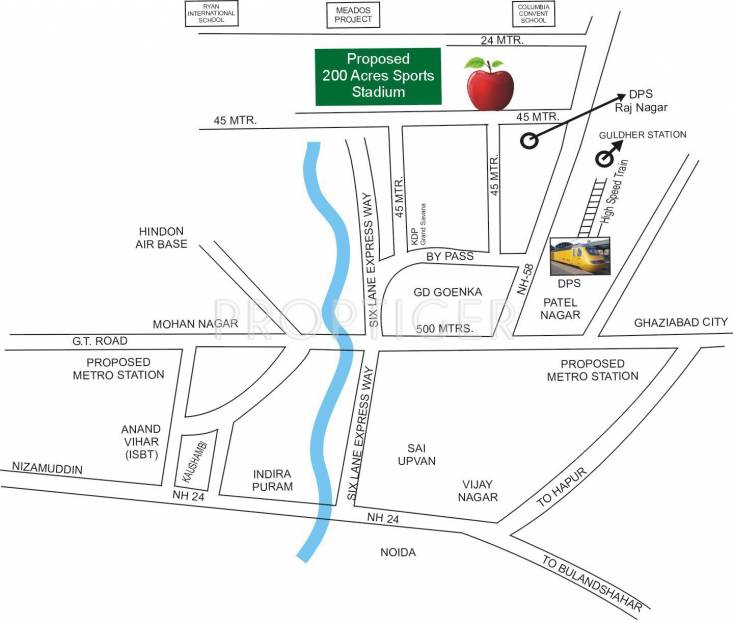  red-apple-homez Images for Location Plan of Manju Red Apple Homez