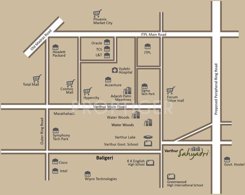  sahyadri Images for Location Plan of Paryavaran Sahyadri