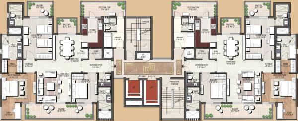 Images for Cluster Plan of Assotech Orion Tower