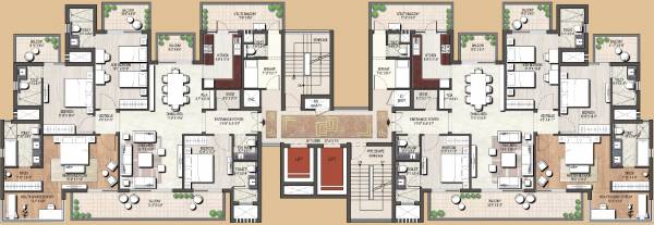 Images for Cluster Plan of Assotech Orion Tower
