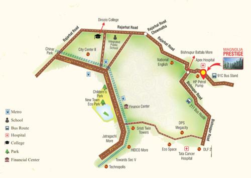  prestige Images for Location Plan of Magnolia Prestige