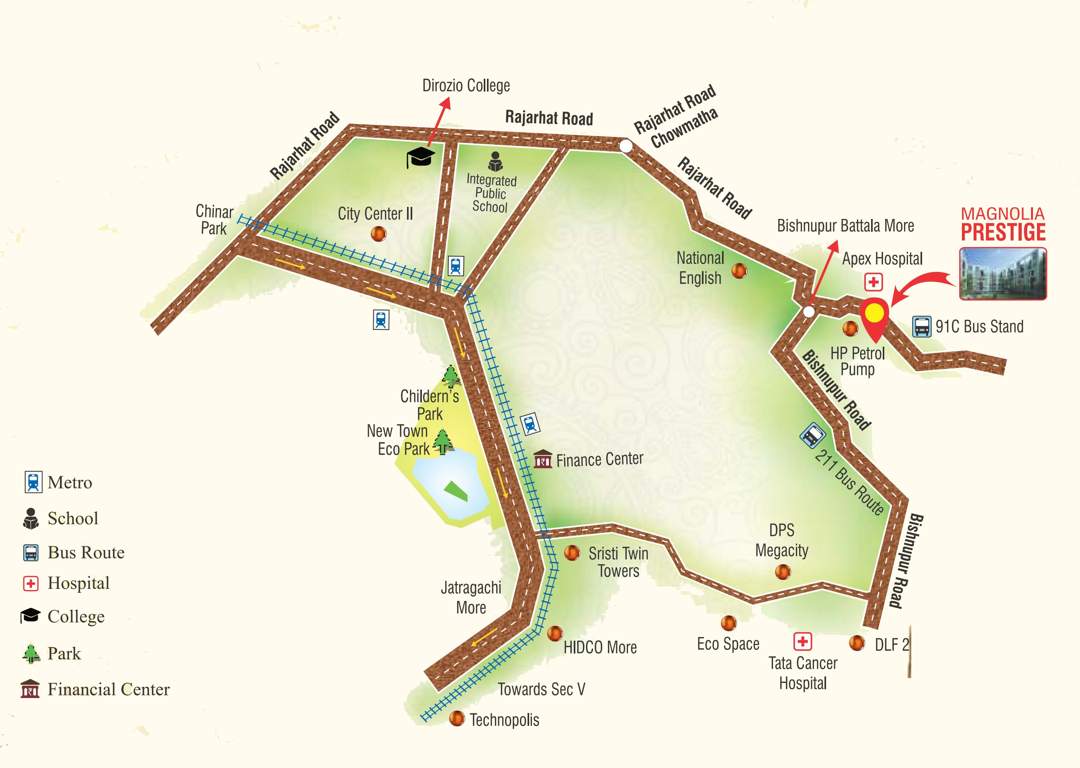  prestige Images for Location Plan of Magnolia Prestige