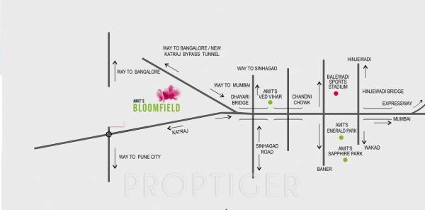 Images for Location Plan of Amit Bloomfield Villas