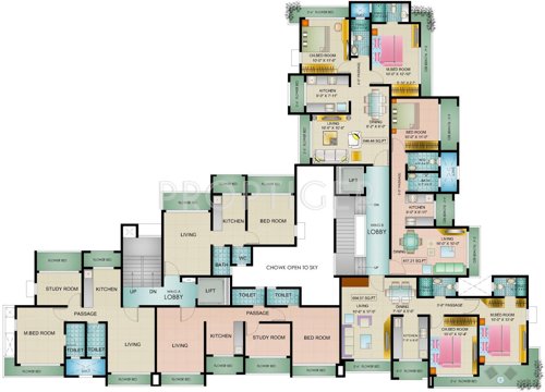  dilkhush Images for Cluster Plan of Vakratunda Dilkhush