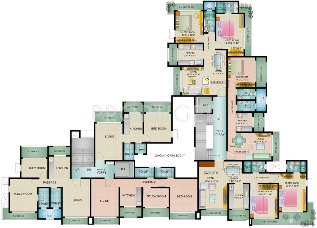  dilkhush Images for Cluster Plan of Vakratunda Dilkhush