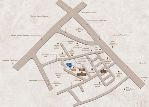  dilkhush Images for Location Plan of Vakratunda Dilkhush