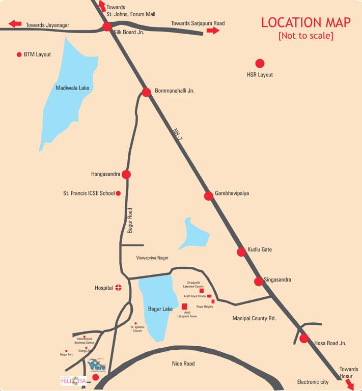 felicita Images for Location Plan of Aratt Felicita