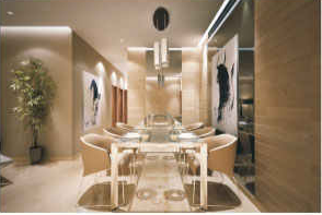  aura-biplex Dining Area