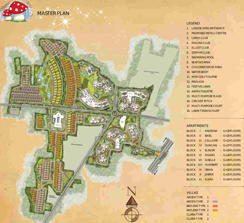 lakeside habitat Images for Master Plan of Prestige Lakeside Habitat