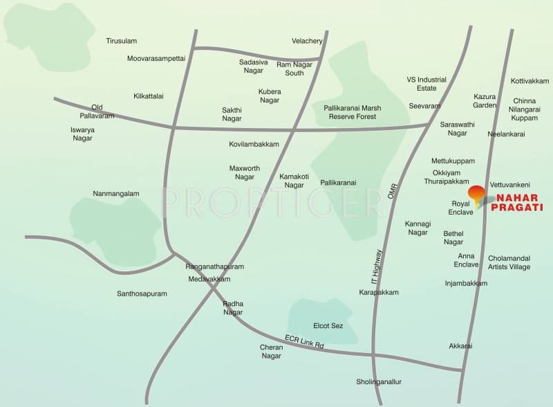 Images for Location Plan of Nahar Pragati