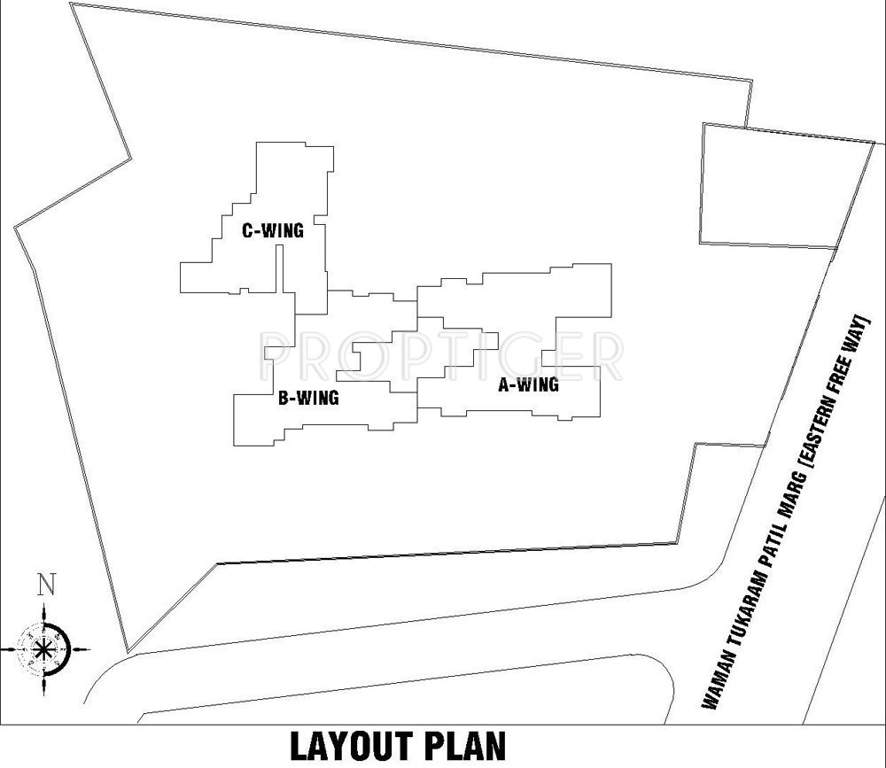  residency Images for Layout Plan of Kukreja Residency