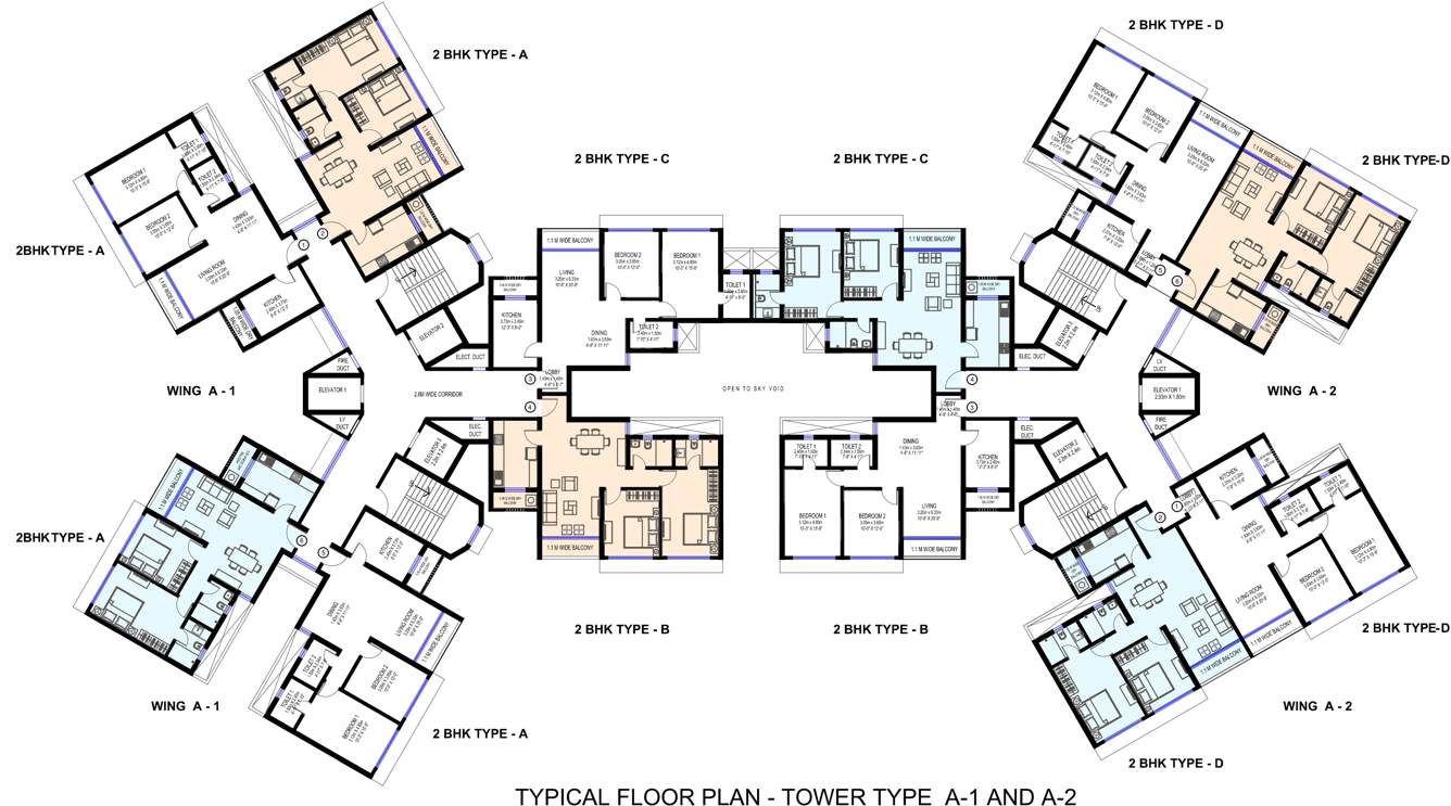  gundecha trillium Images for Cluster Plan of Sea Gundecha Trillium