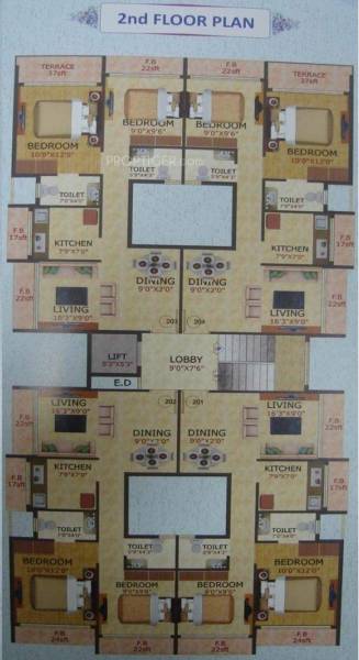 Images for Cluster Plan of Infinity Builders Avenue