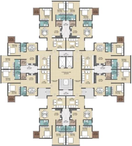  mystiq Images for Cluster Plan of Krishna Mystiq