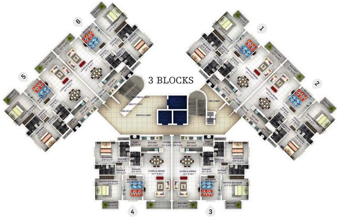  alexandria Images for Cluster Plan of ASV Alexandria