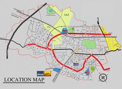  24k Images for Location Plan of OCUS 24K