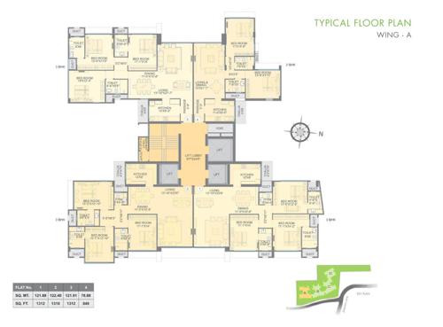  prithvii Images for Cluster Plan of Rohan Prithvii