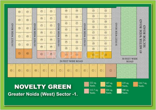 Images for Layout Plan of Novelty Green Plot