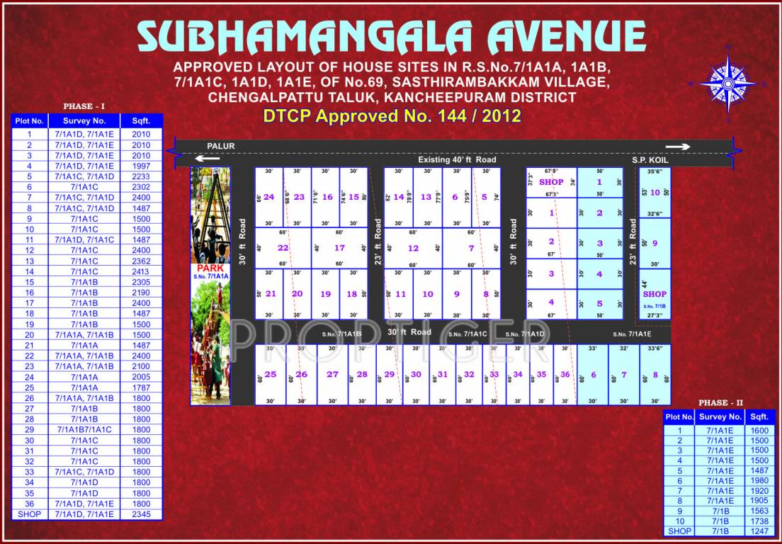 Images for Layout Plan of ABS Subhamangala Avenue