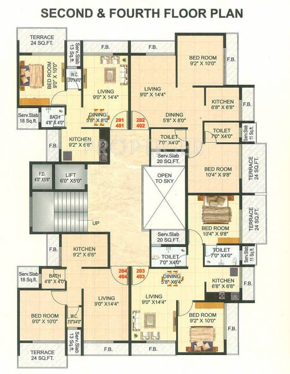 Images for Cluster Plan of Platinum Royal Residency