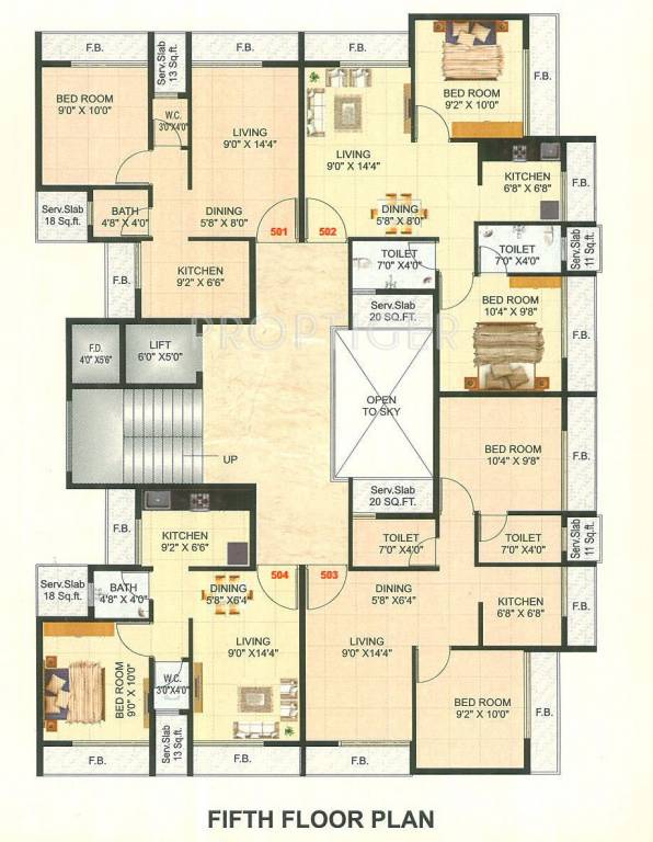 Images for Cluster Plan of Platinum Royal Residency