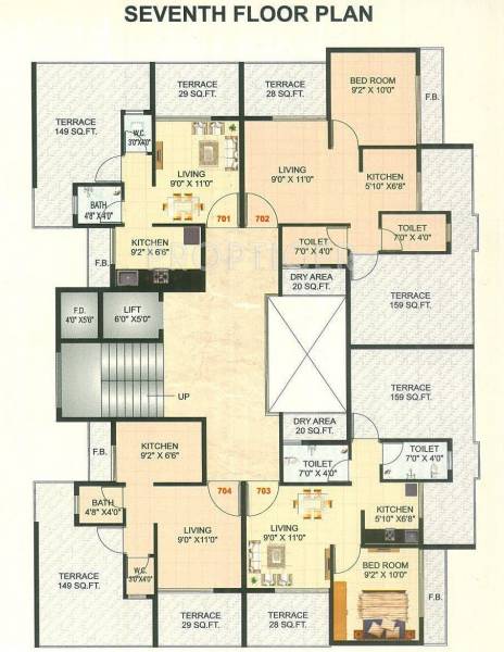 Images for Cluster Plan of Platinum Royal Residency