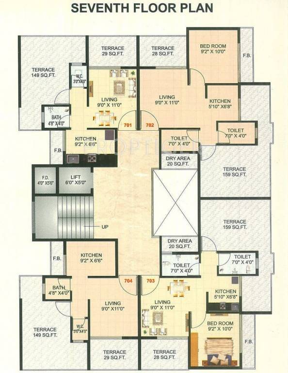 Images for Cluster Plan of Platinum Royal Residency