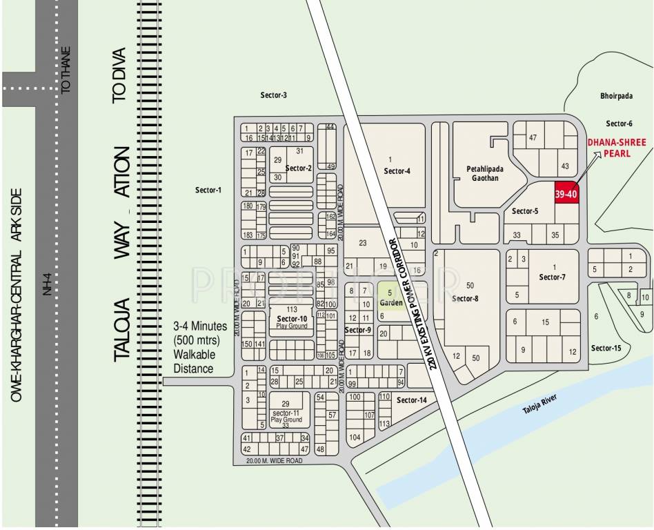 Images for Location Plan of Dhanshree Dhana Shree Pearl