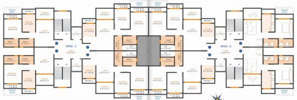 Tower C And D Cluster Plan residency-apartments Tower C And D Cluster Plan