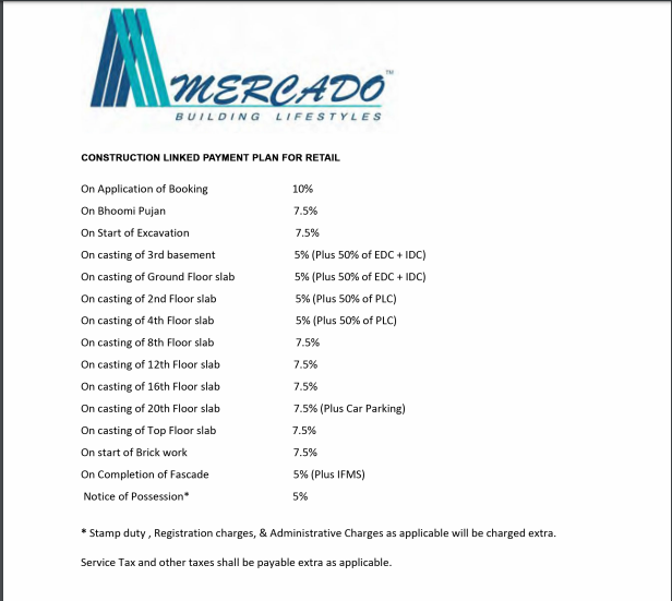 mercado Construction Linked Payment (CLP) Payment Plan