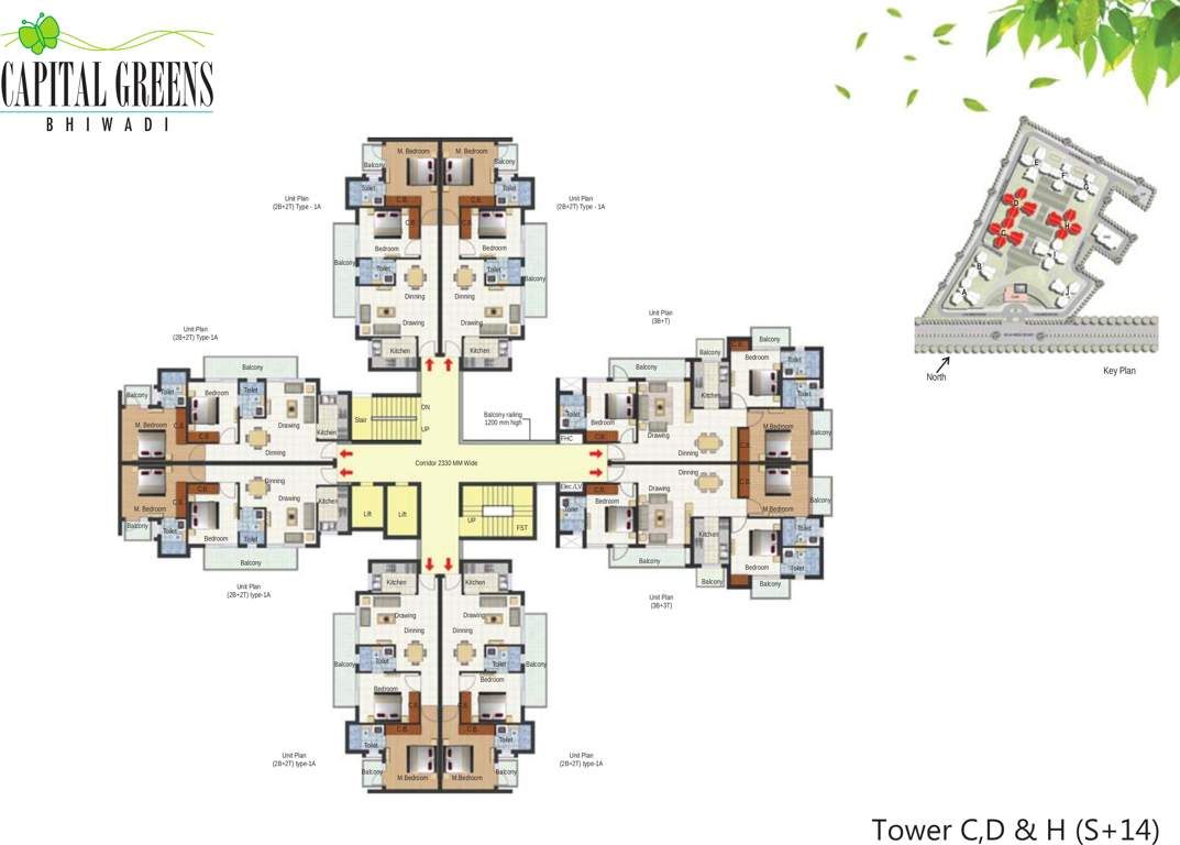capital greens phase 1 Images for Cluster Plan of Capital Greens Phase 1