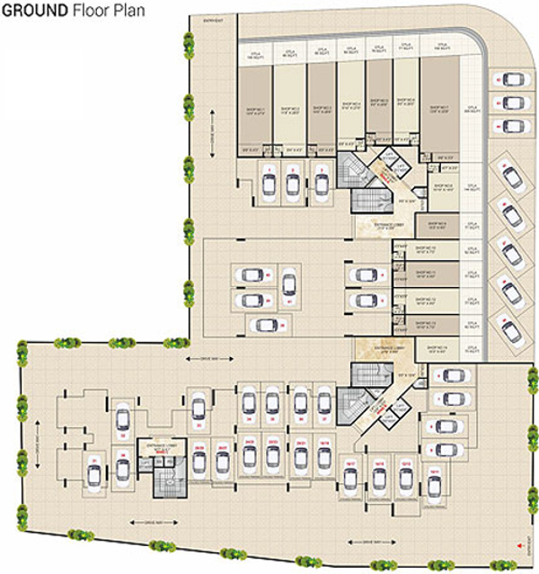 Images for Cluster Plan of Amrut Sai AmrutParadise