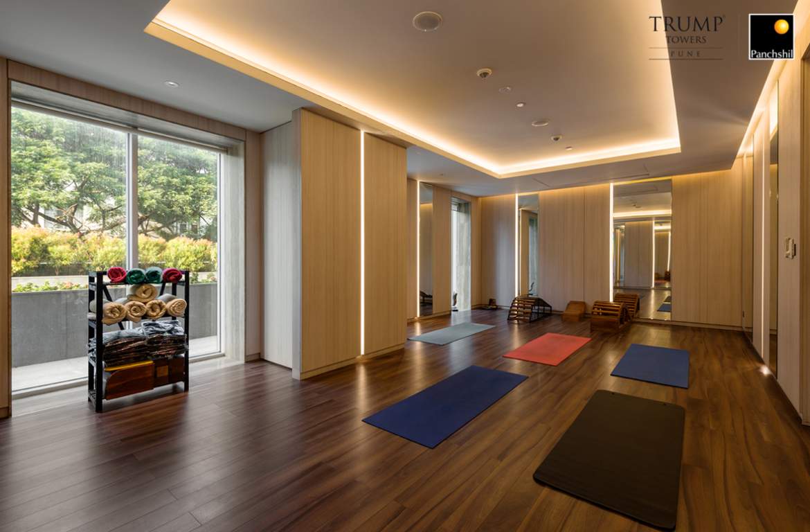  trump towers Yoga/ Meditation Area