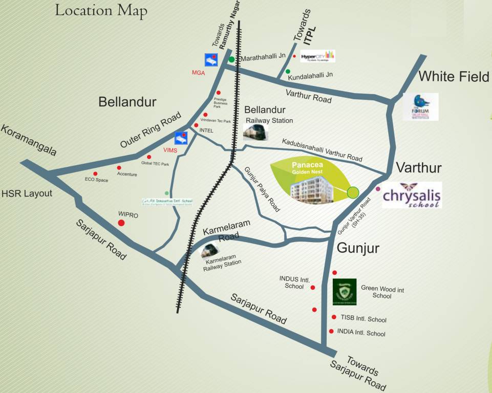 Images for Location Plan of PanaCea Golden Nest