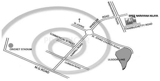 Images for Location Plan of Narayan NE Sree Narayana Nilaya