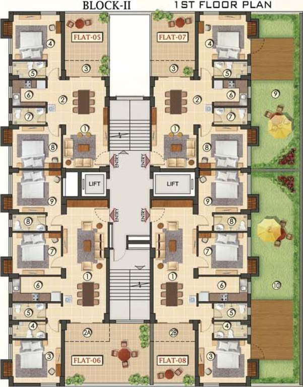 Images for Cluster Plan of Ganguly 4 Sight Grand Castle