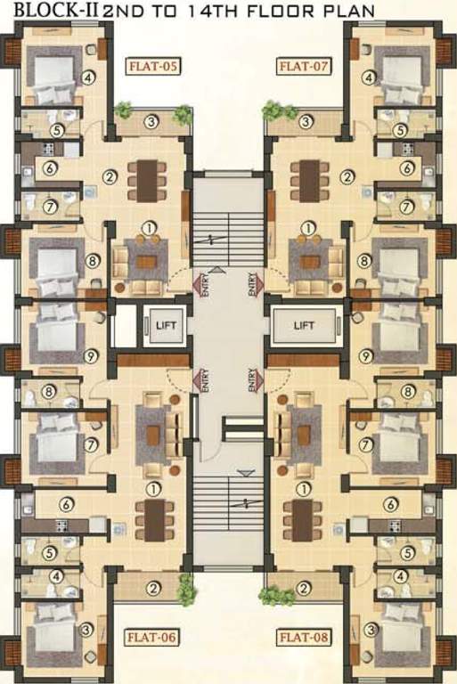 Images for Cluster Plan of Ganguly 4 Sight Grand Castle