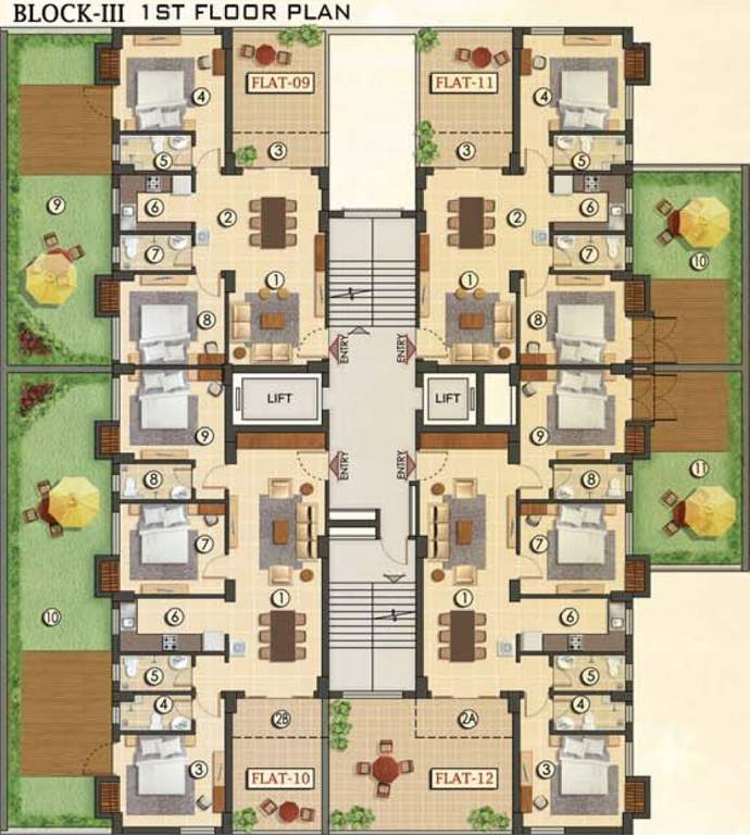 Images for Cluster Plan of Ganguly 4 Sight Grand Castle