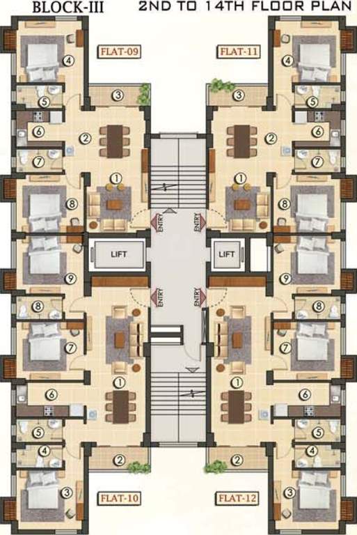 Images for Cluster Plan of Ganguly 4 Sight Grand Castle