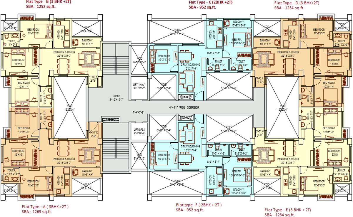 Images for Cluster Plan of Ganguly 4 Sight Grand Castle