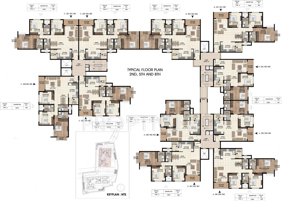 Images for Cluster Plan of Ajmera Stone Park