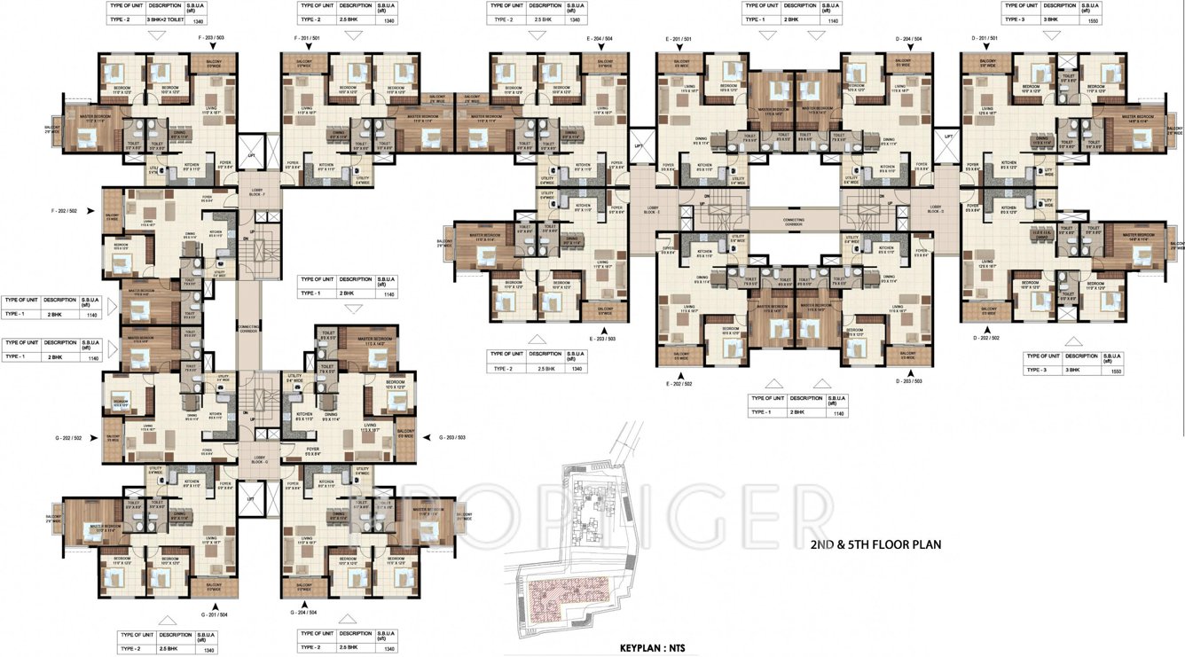 Images for Cluster Plan of Ajmera Stone Park