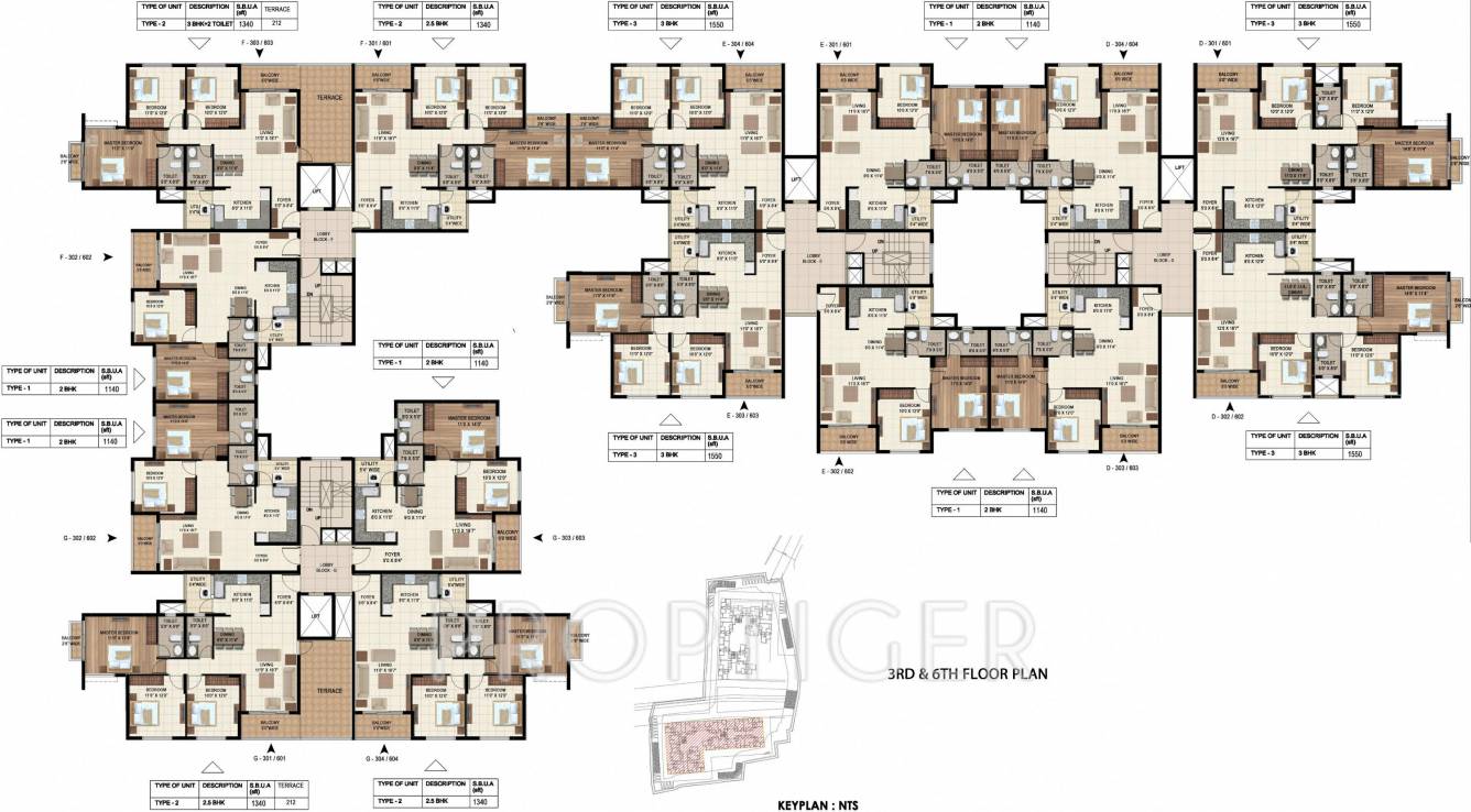Images for Cluster Plan of Ajmera Stone Park