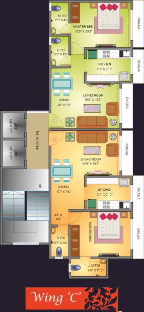 Images for Cluster Plan of Abhigna Avirahi Heights