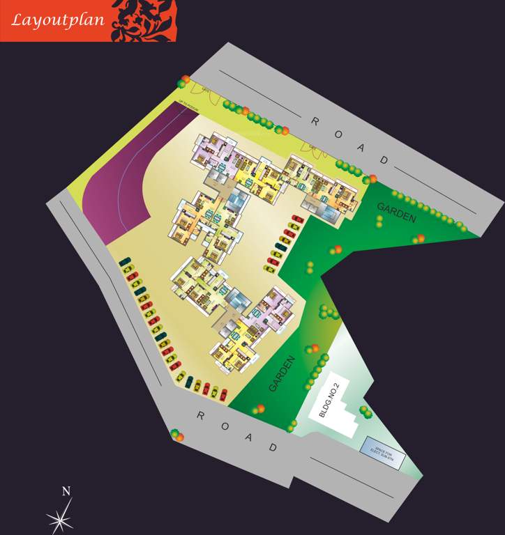 avirahi heights Images for Layout Plan of Abhigna Avirahi Heights