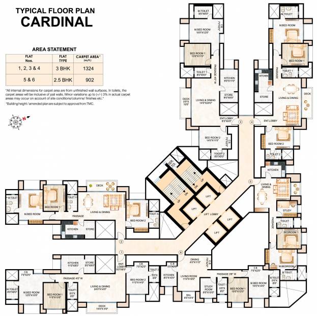 Images for Cluster Plan of Hiranandani Cardinal