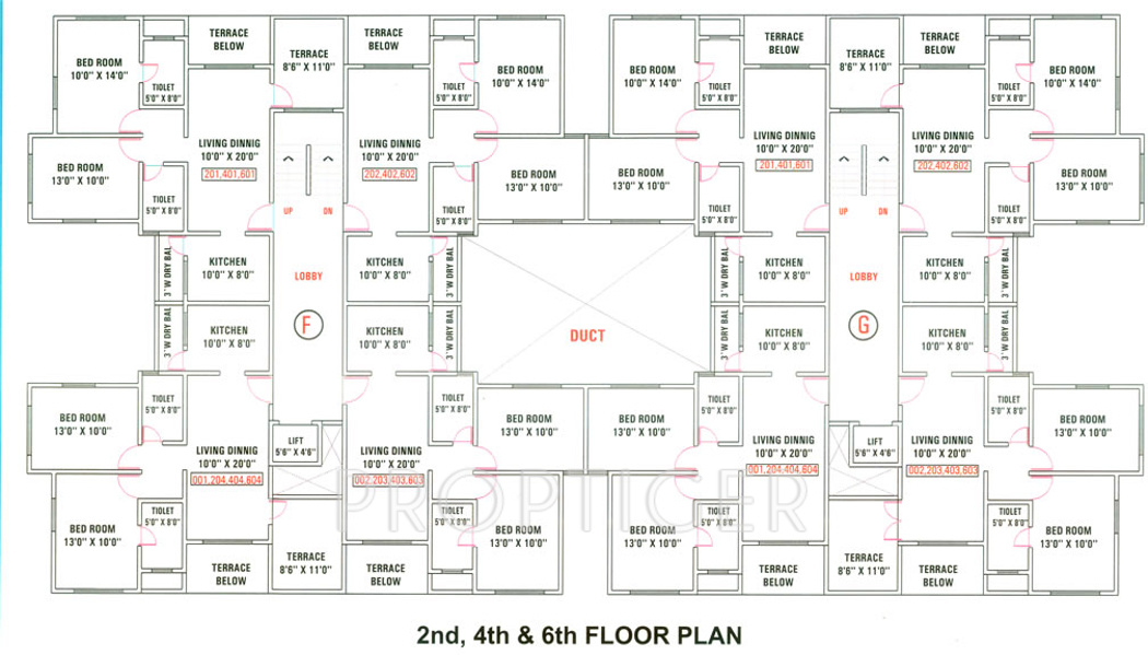 Images for Cluster Plan of Ramesh Builders Hermes Drome