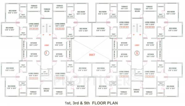 Images for Cluster Plan of Ramesh Builders Hermes Drome