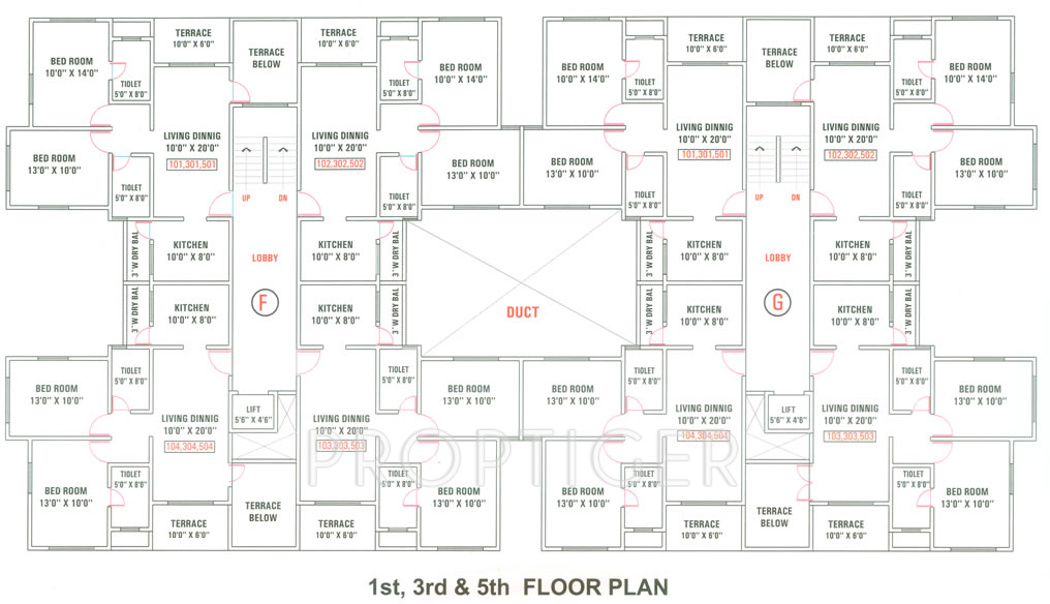 Images for Cluster Plan of Ramesh Builders Hermes Drome